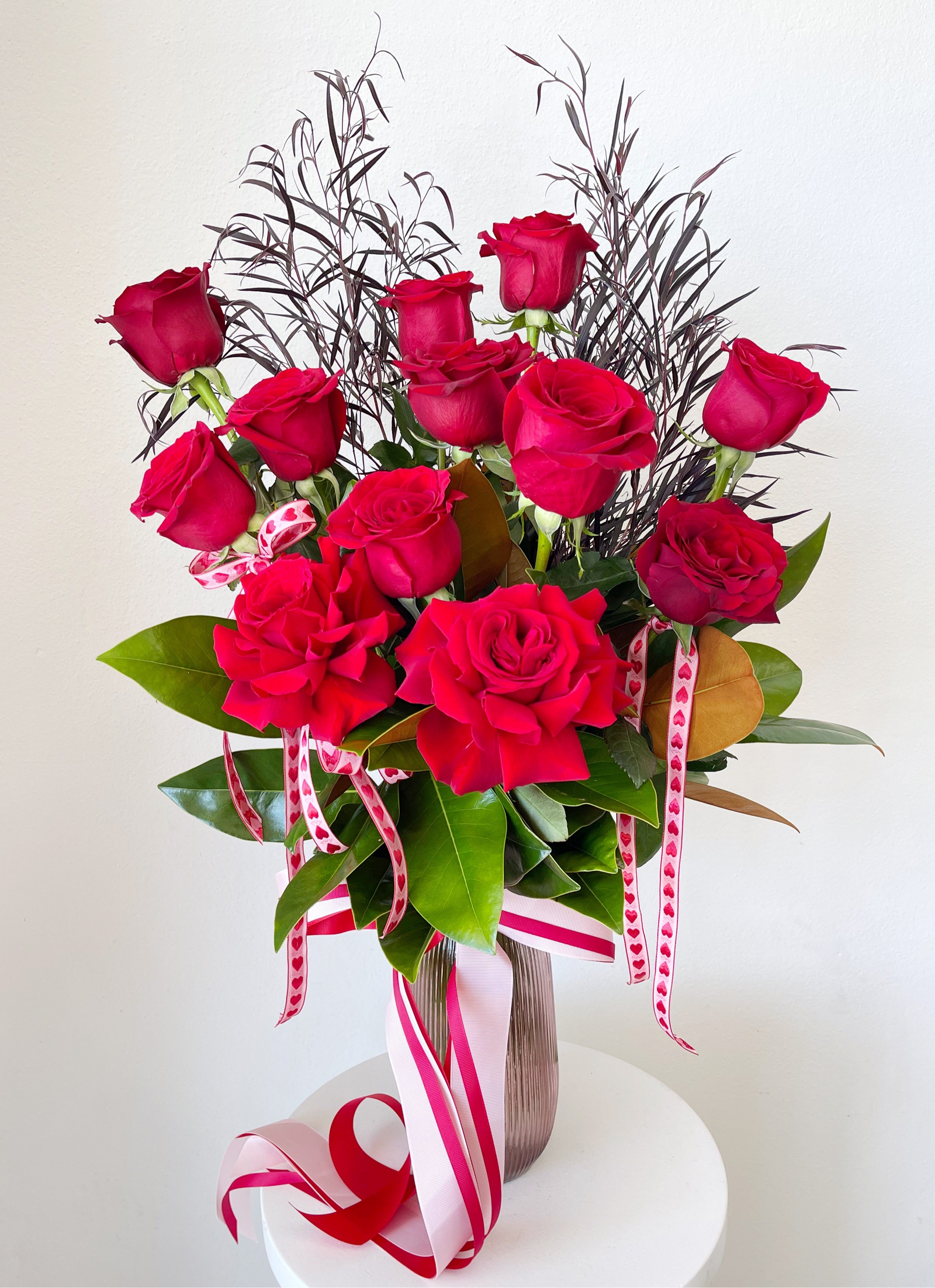 Red Romance Vase