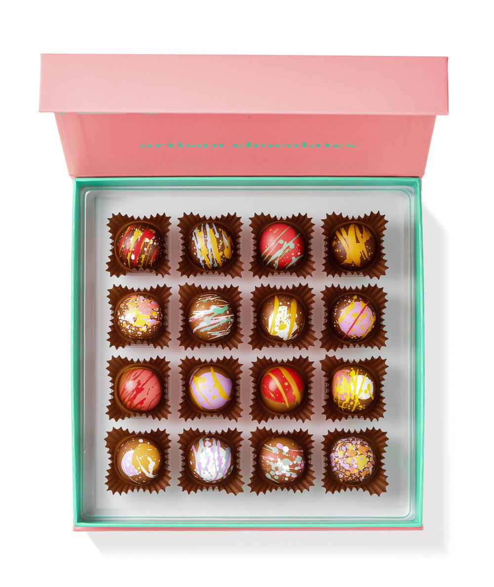 Milk & Dark Dome Chocolate Truffles